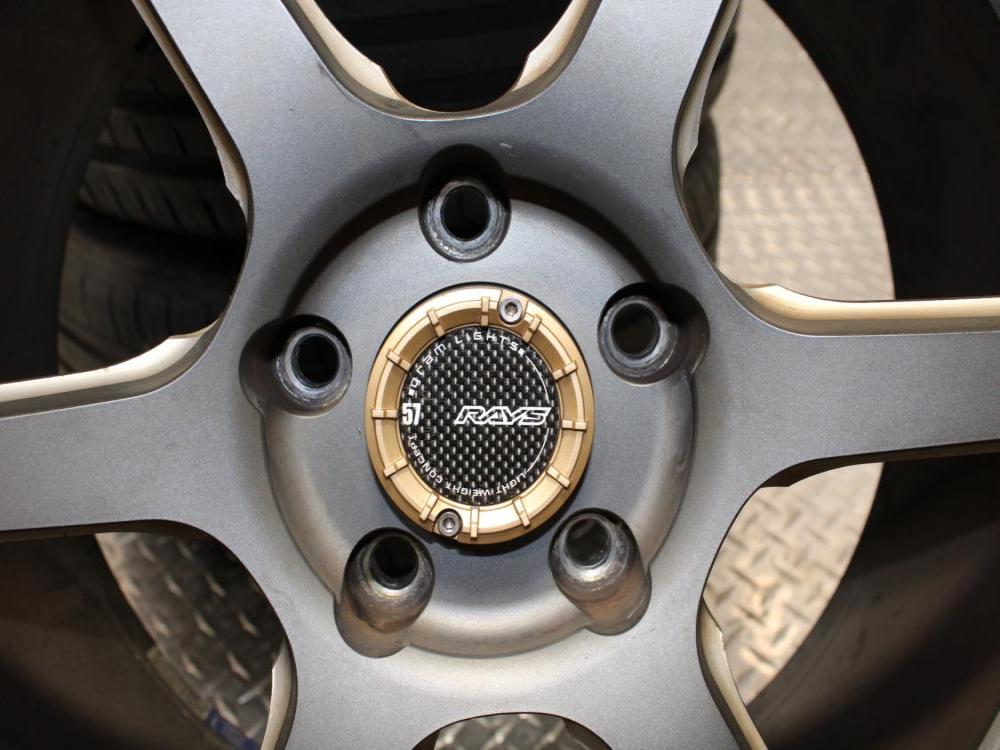 JDM RAYS GRAM LIGHTS 57DR WHEEL 5x100 18x81/2 SET OF 4 TIRE 245/40/R18: Image 6