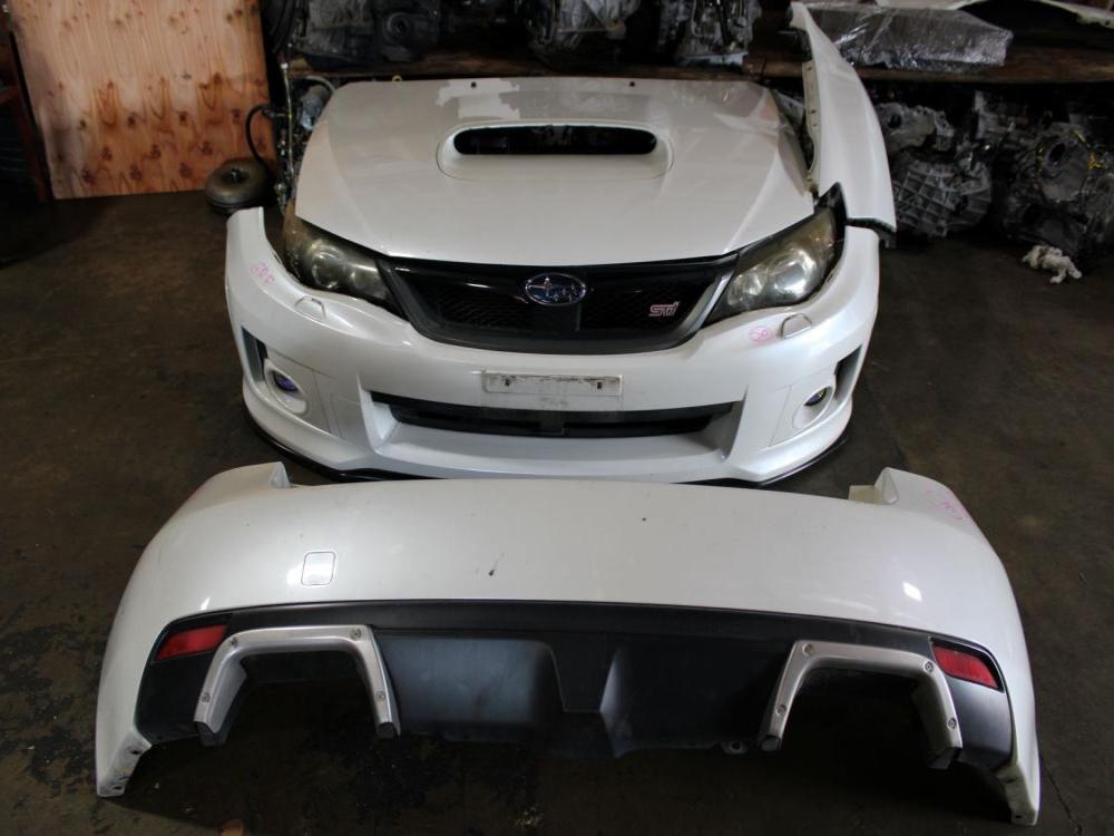  JDM 2008 - 2014 SUBARU IMPREZA WRX STI SEDAN GRF COMPLETE FRONT END: Image 5