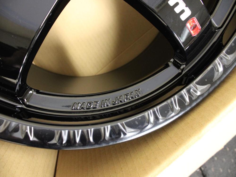 BRAND NEW NISMO LMGT4 FORGED WHEEL18X9.5 5X114.3 GLOSS BLACK SET OF 4: Image 8