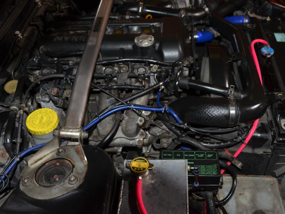 JDM NISSAN S13 180SX SILVIA HALFCUT SR20DET BLACKTOP TURBO ENGINE & MANUAL TRANSMISSION: Image 19