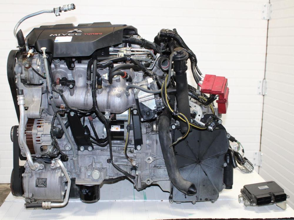 2008-2015 MITSUBISHI LANCER EVOLUTION X MR OEM 4B11T TURBO ENGINE MOTOR ASSY: Image 2