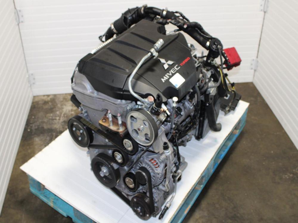 2008-2015 MITSUBISHI LANCER EVOLUTION X MR OEM 4B11T TURBO ENGINE MOTOR ASSY: Image 3