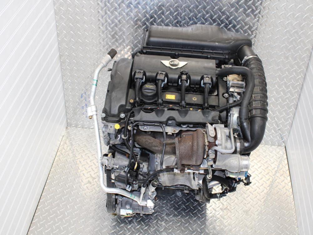 2007-2010 MINI COOPER S MOTOR TURBOCHARGED 1.6L COMPLETE ENGINE (TRANSMISSION NOT INCLUDED): Image 1