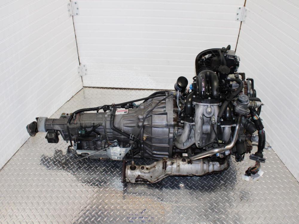2003-2008 MAZDA RX-8 ENGINE 6 PORT 1.3L WITH AUTOMATIC TRANSMISSION 13B JDM RX8: Image 3