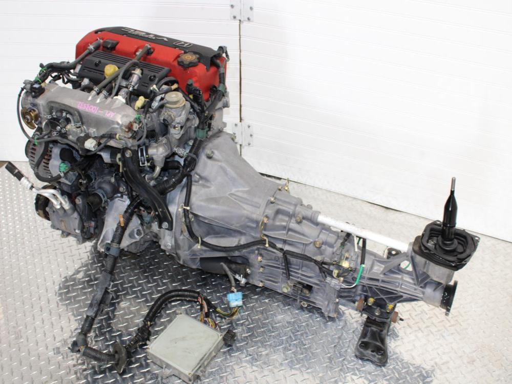 2000-2003 JDM HONDA S2000 2.0L ENGINE DOHC AP1 F20C1 WITH 6 SPEED MANUAL TRANSMISSION WITH & ECU HARNESS: Image 4