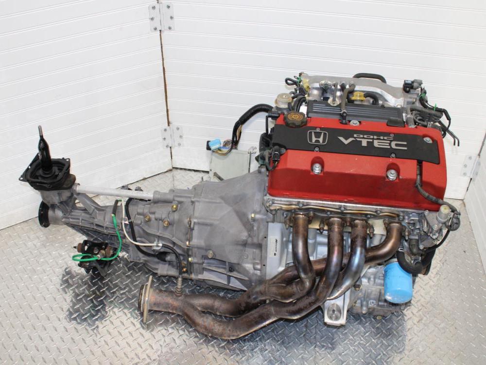 2000-2003 JDM HONDA S2000 2.0L ENGINE DOHC AP1 F20C1 WITH 6 SPEED MANUAL TRANSMISSION WITH & ECU HARNESS: Image 11