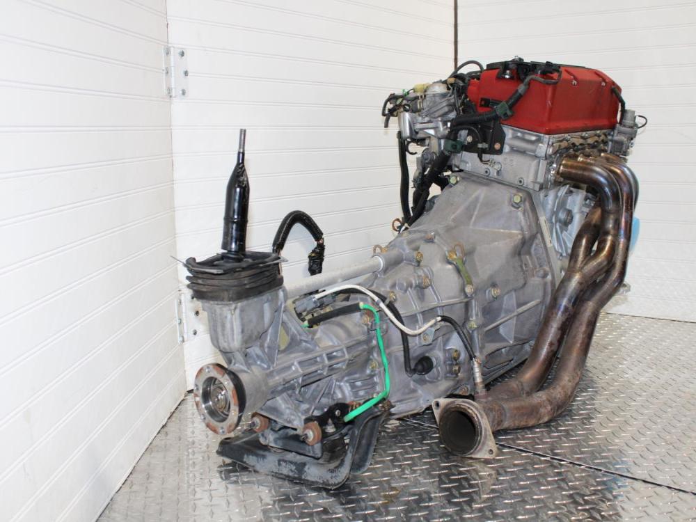 2000-2003 JDM HONDA S2000 2.0L ENGINE DOHC AP1 F20C1 WITH 6 SPEED MANUAL TRANSMISSION WITH & ECU HARNESS: Image 14