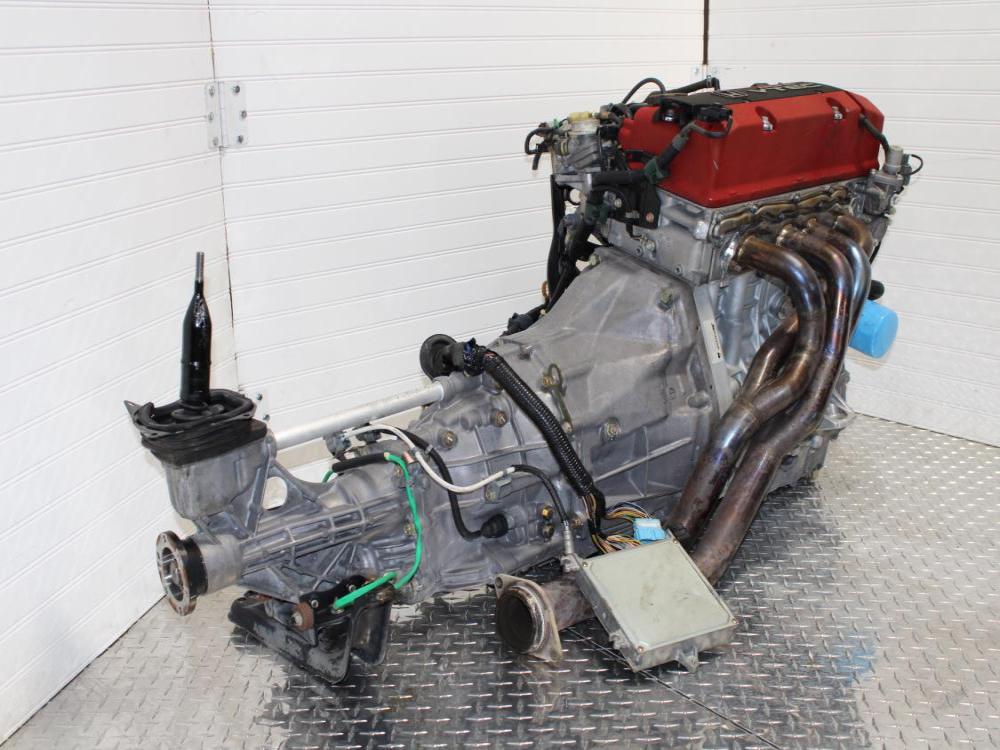 2000-2003 JDM HONDA S2000 2.0L ENGINE DOHC AP1 F20C1 WITH 6 SPEED MANUAL TRANSMISSION WITH & ECU HARNESS: Image 15