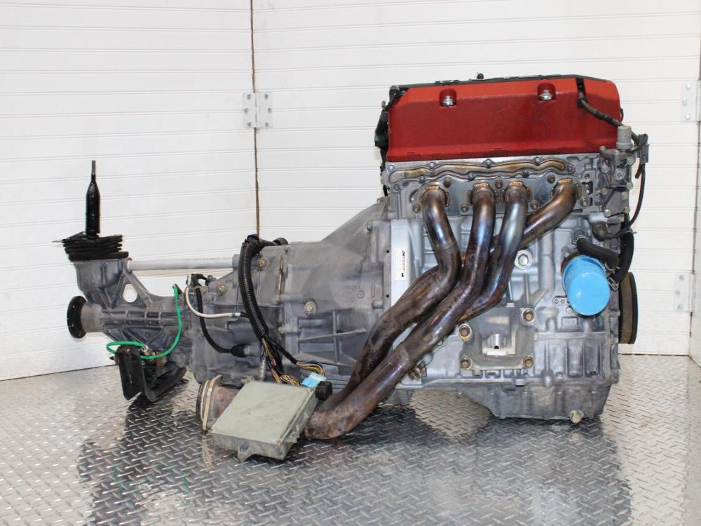 2000-2003 JDM HONDA S2000 2.0L ENGINE DOHC AP1 F20C1 WITH 6 SPEED MANUAL TRANSMISSION WITH & ECU HARNESS: Image 10