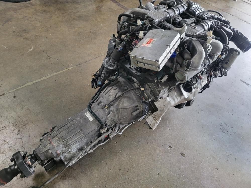 TOYOTA V12 5.0L CENTURY 1GZ-FE COMPLETE SWAP HARNESS AND ECU LOW MILES JDM: Image 6