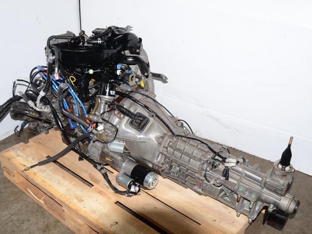 2004-2008 JDM MAZDA RX-8 1.3L 6-PORT ENGINE WITH 6 SPEED MANUAL TRANSMISSION WIRING ECU: Image 2