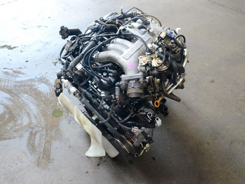 JDM 1996-2004 Nissan Pathfinder Frontier Xterra 3.3L SOHC V6 Engine VG33 Motor: Image 1