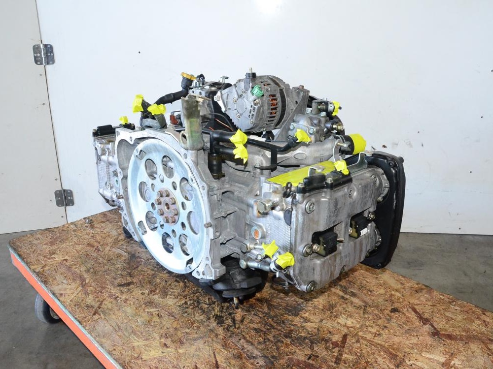 JDM 2002-2005 Subaru WRX EJ20T 2.0L DOHC Turbo Engine EJ20 Long Block Motor: Image 2