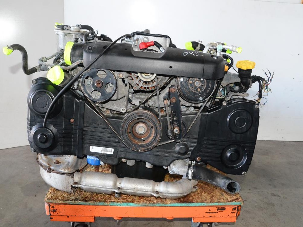 JDM 02 03 04 05 SUBARU WRX EJ205 AVCS 2.0L TURBO ENGINE WITH 5 SPEED TRANS: Image 3