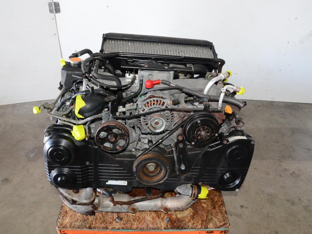 JDM 02 03 04 05 SUBARU WRX EJ205 AVCS 2.0L TURBO ENGINE WITH 5 SPEED TRANS: Image 7