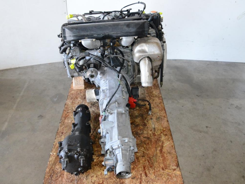 JDM 02 03 04 05 SUBARU WRX EJ205 AVCS 2.0L TURBO ENGINE WITH 5 SPEED TRANS: Image 3