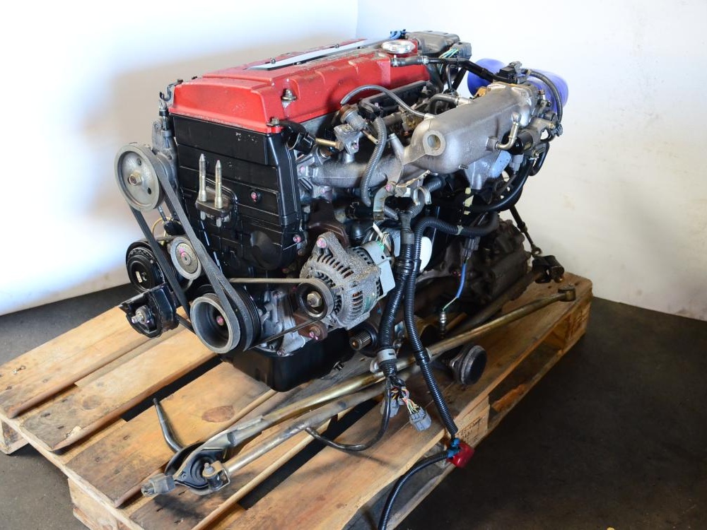 HONDA INTEGRA DC2 B18C TYPE R 96' SPEC ITR 5 SPEED LSD COMPLETE SWAP JDM MUGEN HEADER: Image 8