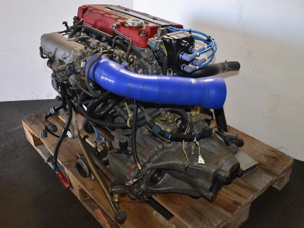 HONDA INTEGRA DC2 B18C TYPE R 96' SPEC ITR 5 SPEED LSD COMPLETE SWAP JDM MUGEN HEADER: Image 12