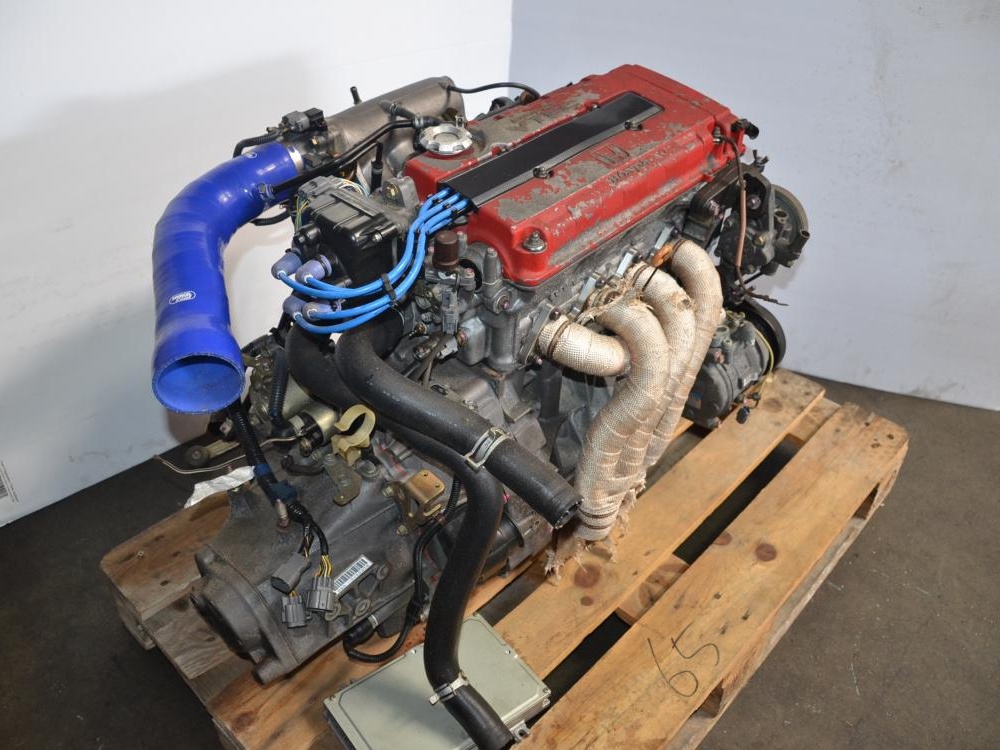 HONDA INTEGRA DC2 B18C TYPE R 96' SPEC ITR 5 SPEED LSD COMPLETE SWAP JDM MUGEN HEADER: Image 7