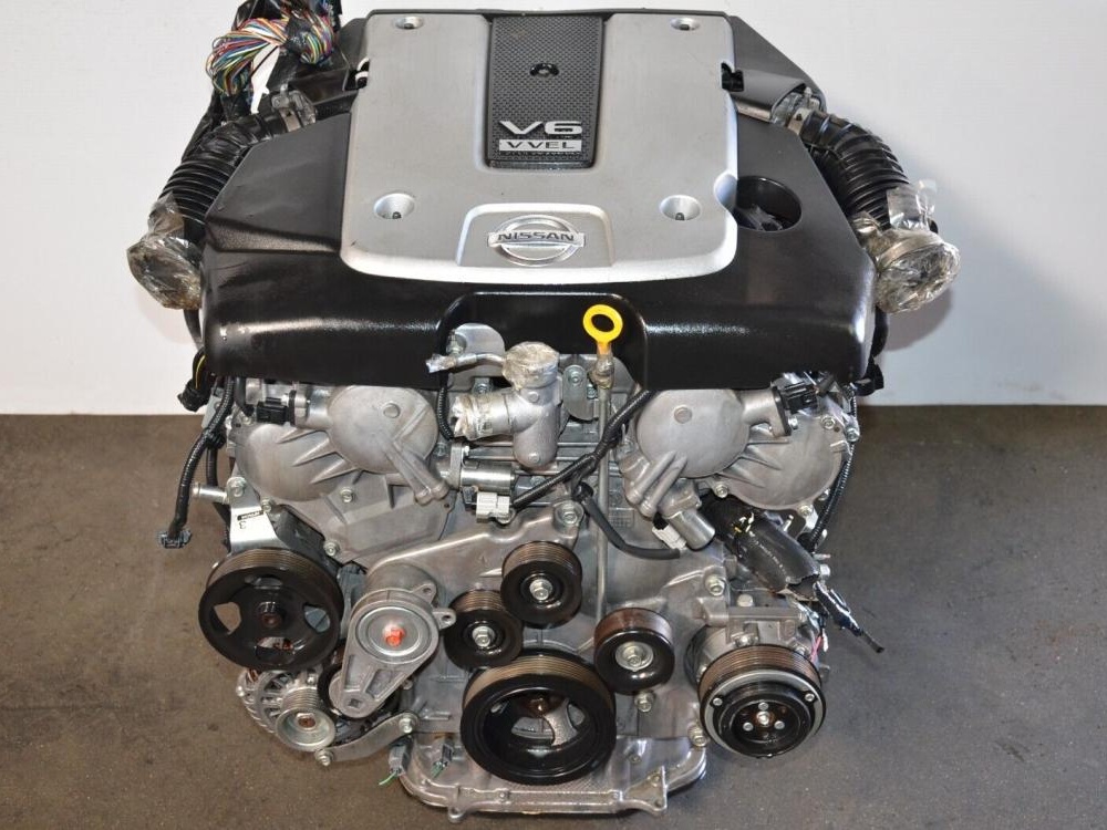 2009-2015 INFINITI G37 Q50 Q40 Q60 3.7L AWD 4WD ENGINE MOTOR 34K VQ37VHR OEM: Image 4