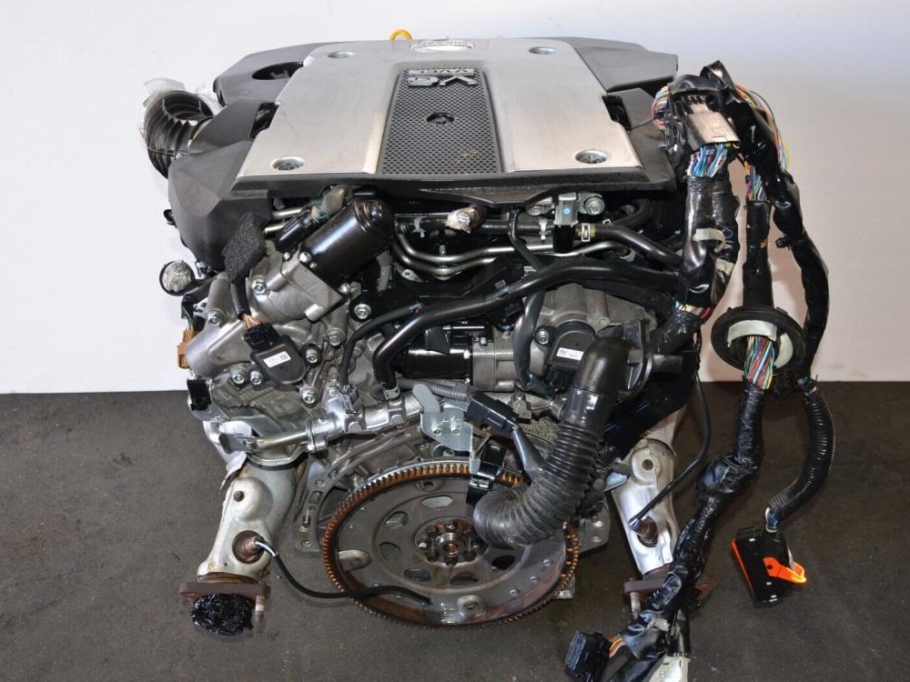 2009-2015 INFINITI G37 Q50 Q40 Q60 3.7L AWD 4WD ENGINE MOTOR 34K VQ37VHR OEM: Image 1