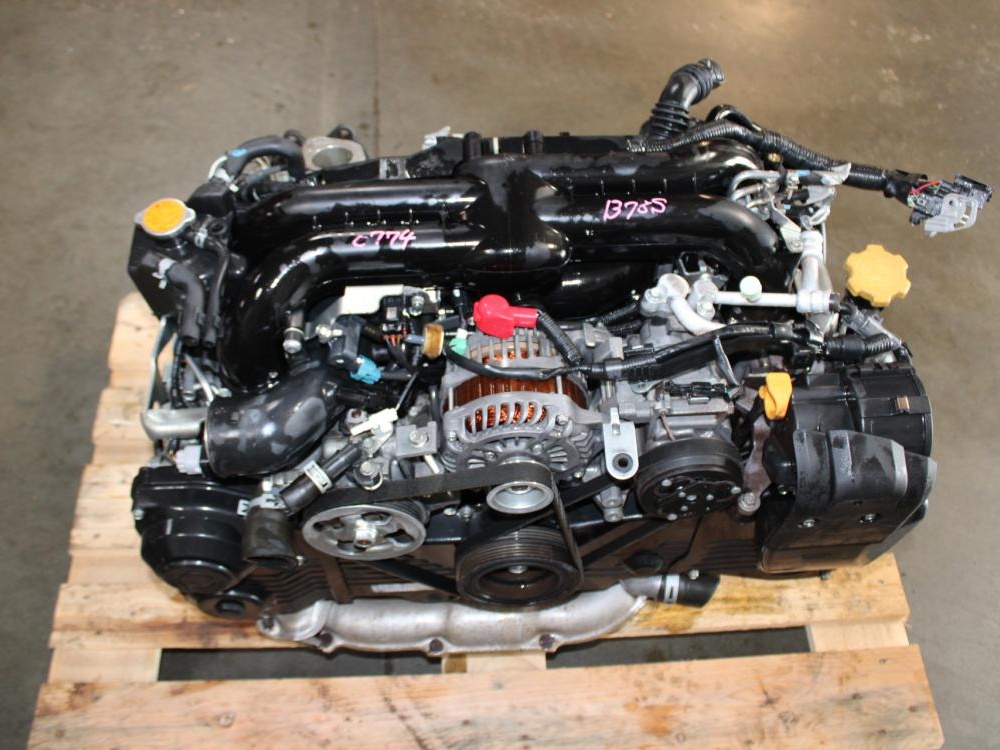 JDM 2.0L Replacement GR WRX EJ205 DOHC Single AVCS Turbocharged Engine for Sale 2006-2014: Image 1