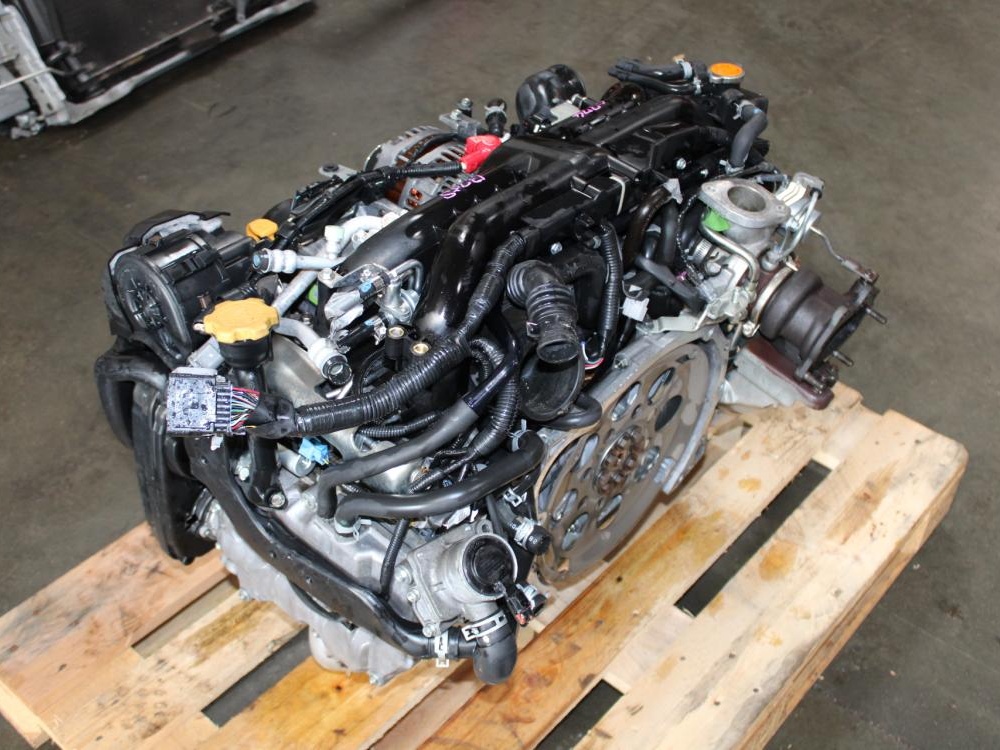JDM 2.0L Replacement GR WRX EJ205 DOHC Single AVCS Turbocharged Engine for Sale 2006-2014: Image 5