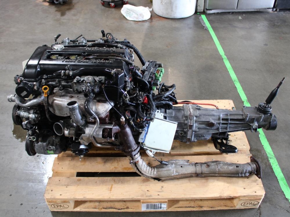 NISSAN SILVIA S13 BLACKTOP ENGINE 5 SPEED MANUAL RWD TRANS JDM SR20DET MOTOR: Image 4