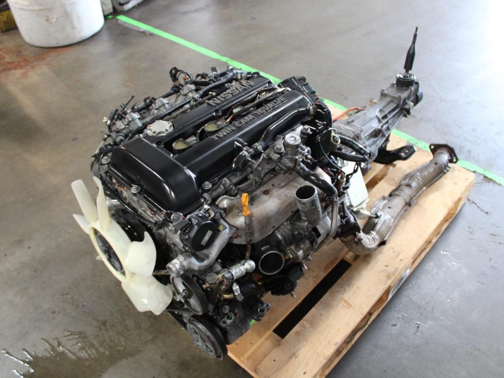 NISSAN SILVIA S13 BLACKTOP ENGINE 5 SPEED MANUAL RWD TRANS JDM SR20DET MOTOR: Image 3