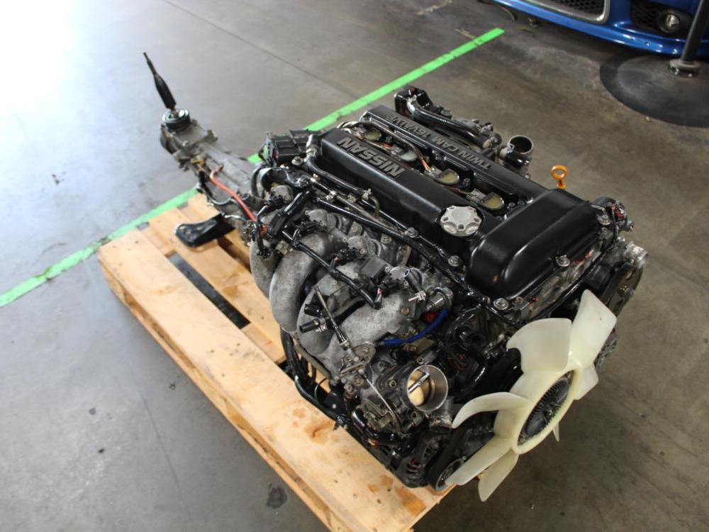 NISSAN SILVIA S13 BLACKTOP ENGINE 5 SPEED MANUAL RWD TRANS JDM SR20DET MOTOR: Image 6