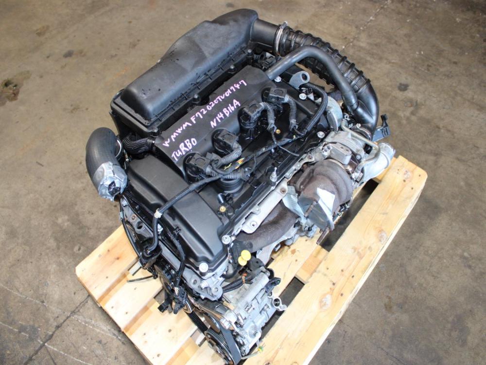 2007-2010 MINI COOPER S MOTOR TURBOCHARGED 1.6L COMPLETE ENGINE (TRANSMISSION NOT INCLUDED): Image 4