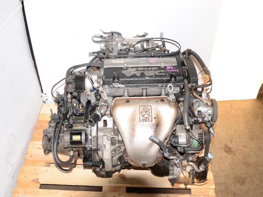 1992-1996 HONDA PRELUDE 2.2 ENGINE WITH 5 SPEED LSD TRANSMISSION OBD1 VTEC DOHC H22A: Image 4