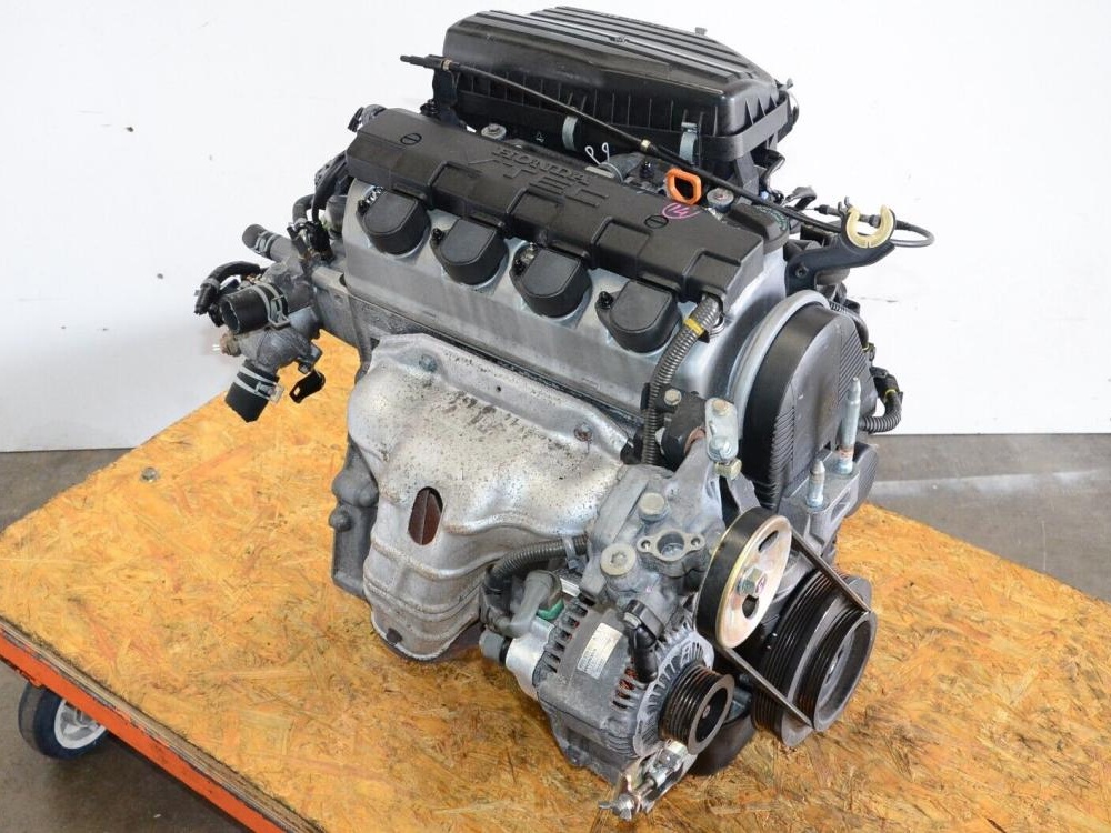 01 02 03 04 05 Honda Civic EX 1.7L 4-Cylinder SOHC VTEC Engine d17a2: Image 4