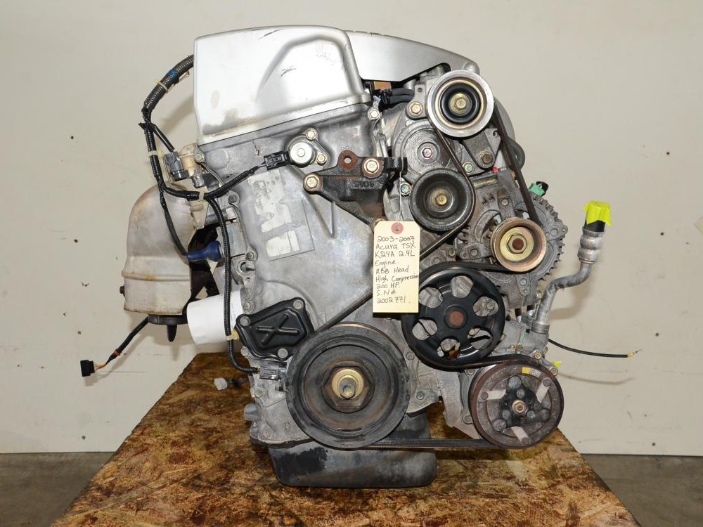 HONDA ACURA TSX K24A RBB 3 LOBE VTEC ENGINE MOTOR 2003 2004 2005 2006 2007 2008: Image 2