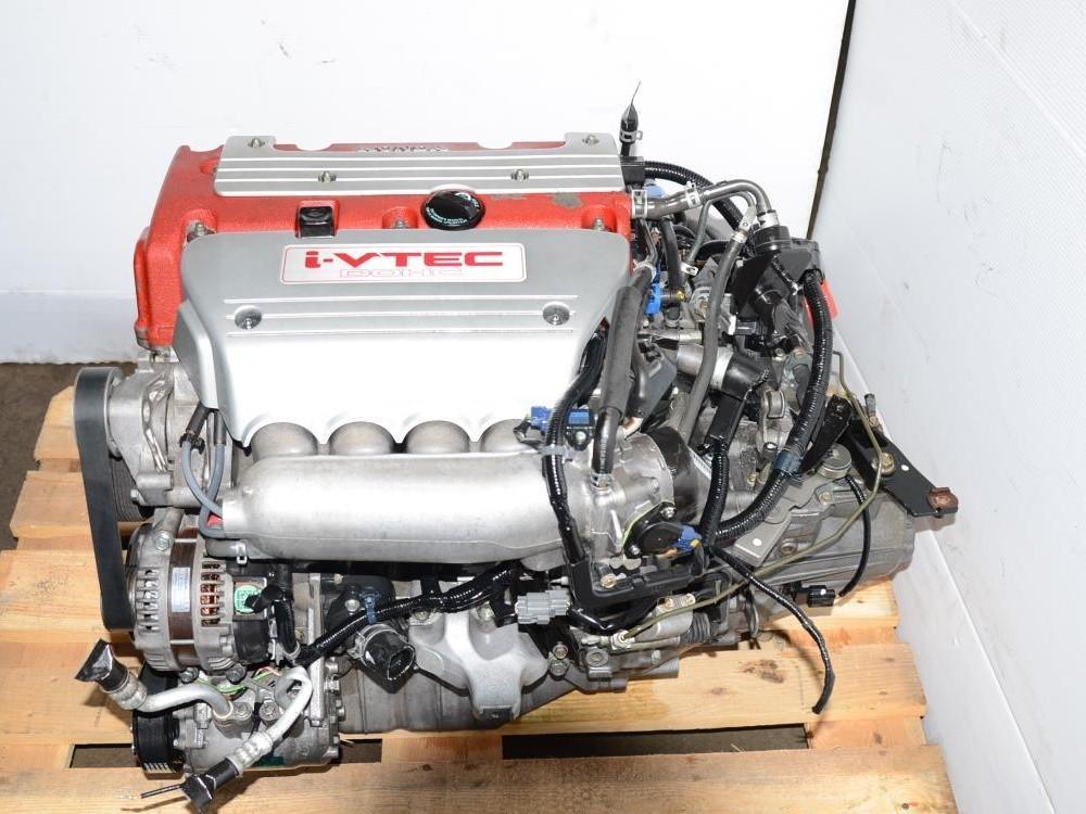 JDM K20A HONDA ACCORD CL7 EURO R TSX TYPE R ENGINE 6 SPEED TRANSMISSION LSD ECU: Image 1