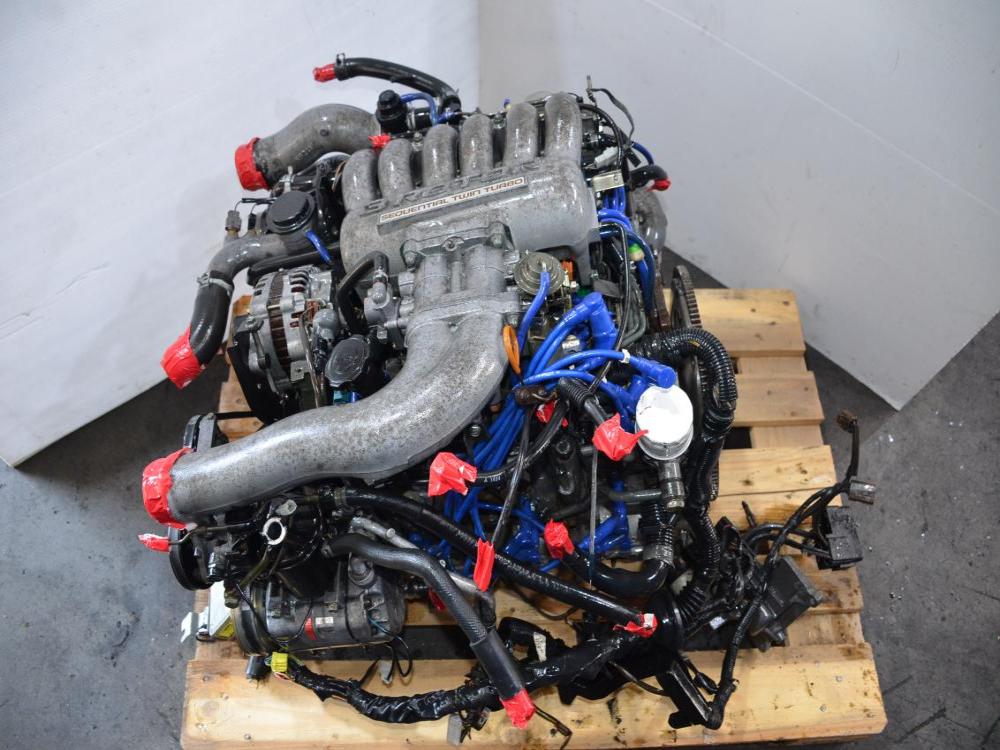 JDM MAZDA COSMO 20B 3 ROTOR TWIN TURBO ENGINE TYPE C MOTOR FOR SALE : Image 3