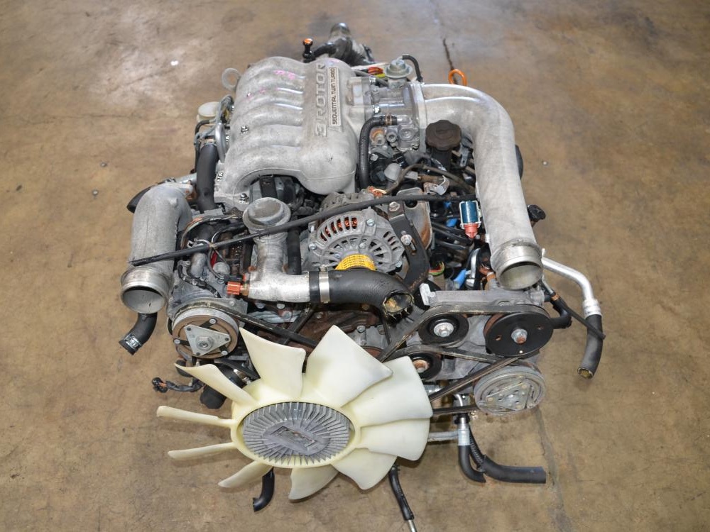 Mazda Eunos Cosmo Engine RWD Auto Transmission 1990-1995 2.0L Three Rotor Twin Turbo JDM Swap - 20b-Rew 20b 3 Rotor: Image 5