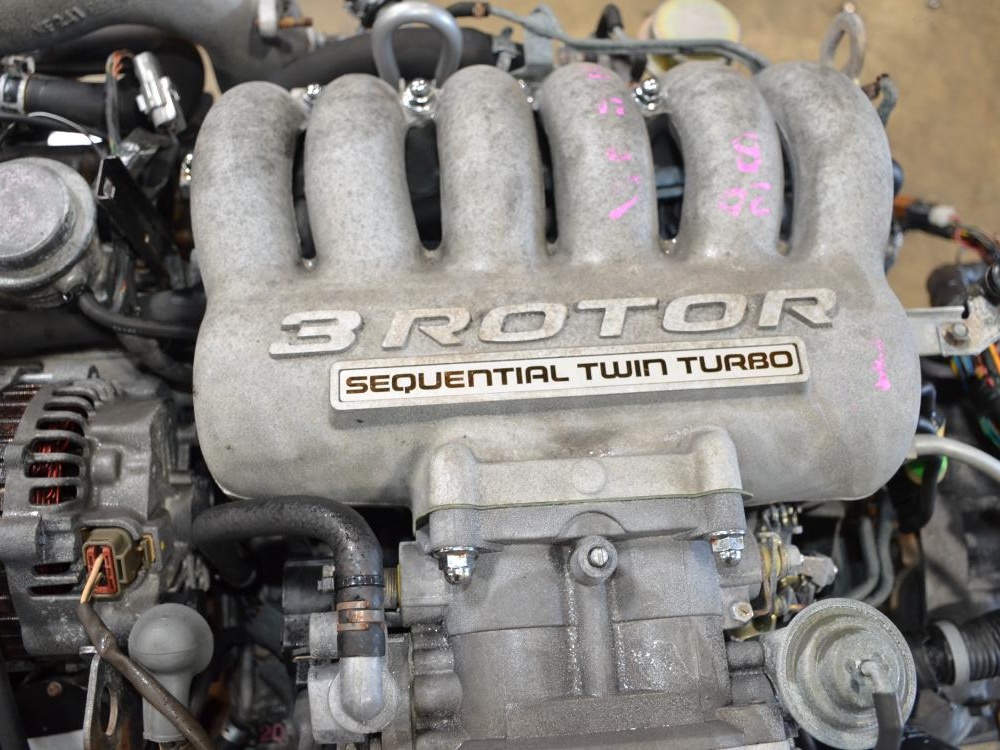 Mazda Eunos Cosmo Engine RWD Auto Transmission 1990-1995 2.0L Three Rotor Twin Turbo JDM Swap - 20b-Rew 20b 3 Rotor: Image 7