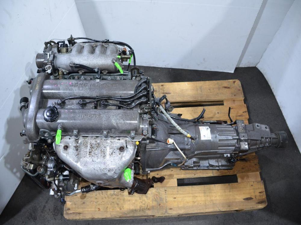 JDM MAZDA MIATA MX-5 NB DOHC BP 1.8L ENGINE WITH AUTO TRANS 1998 1999 2000 : Image 5