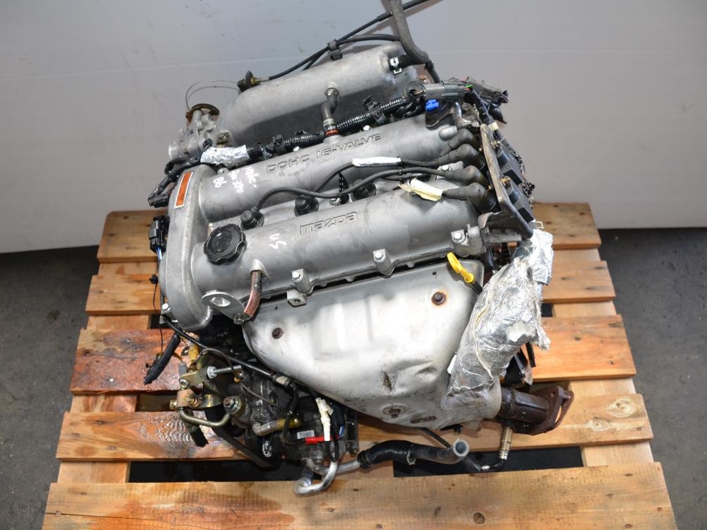 JDM Mazda B6ZE Miata Engine MX5 1999-2000 Model 1.6L B6: Image 5