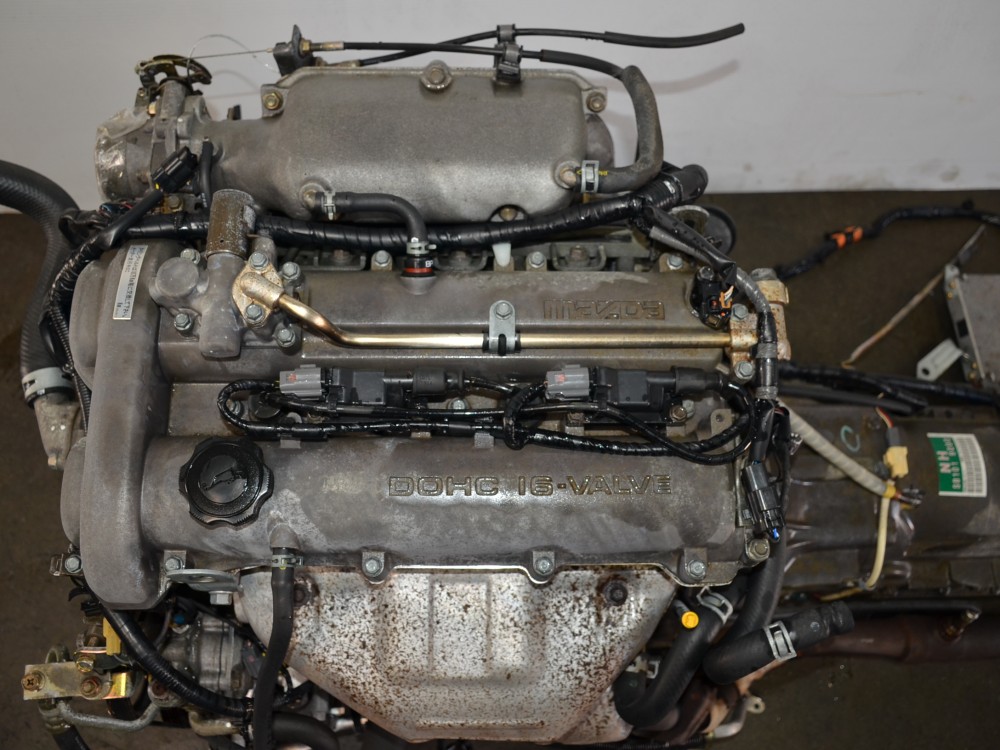 MAZDA MIATA 1.6L ENGINE WITH MANUEL 5 SPEED TRANSMISSION B6 MOTOR GEARBOX SWAP: Image 1