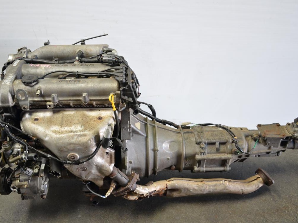 MAZDA MIATA 1.6L ENGINE WITH MANUEL 5 SPEED TRANSMISSION B6 MOTOR GEARBOX SWAP: Image 3