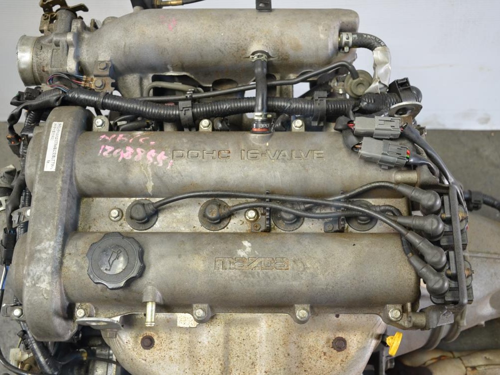 MAZDA MIATA 1.6L ENGINE WITH MANUEL 5 SPEED TRANSMISSION B6 MOTOR GEARBOX SWAP: Image 5
