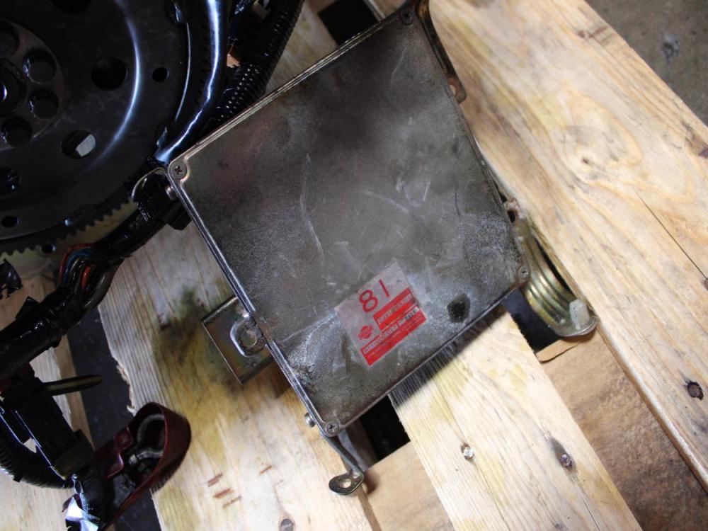  JDM Nissan SR20de Red-Top N/A Complete Motor, Wire Harness  ECU  FWD: Image 1