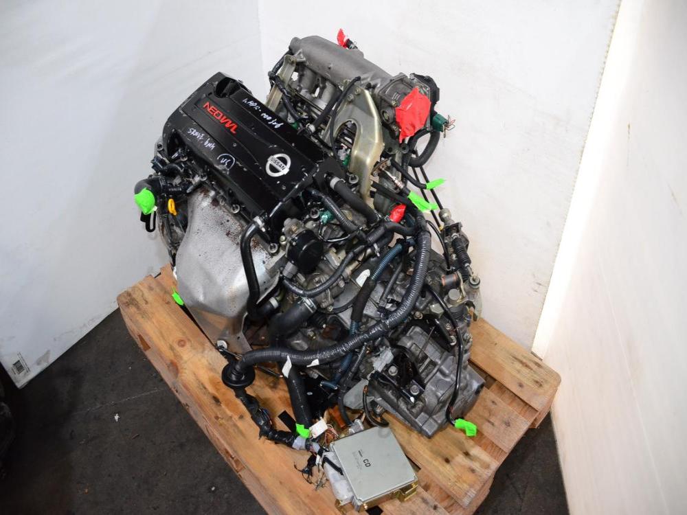 JDM Nissan Sentra Pulsar Primera SR20VE NEO VVL Engine Motor 6 speed Trans ECU: Image 6