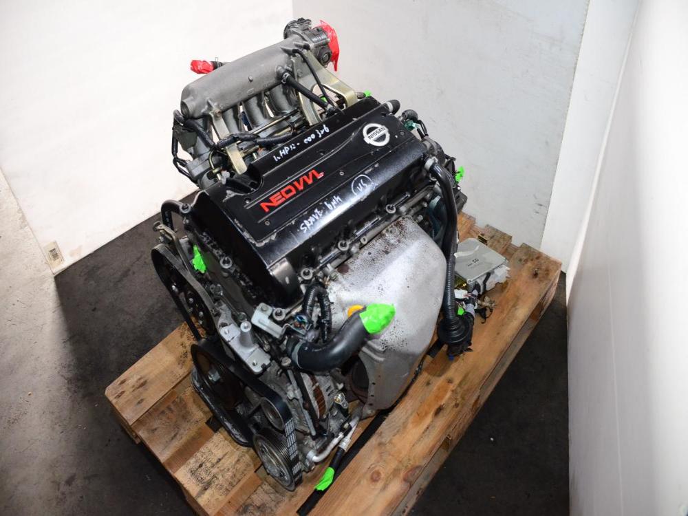 JDM Nissan Sentra Pulsar Primera SR20VE NEO VVL Engine Motor 6 speed Trans ECU: Image 3
