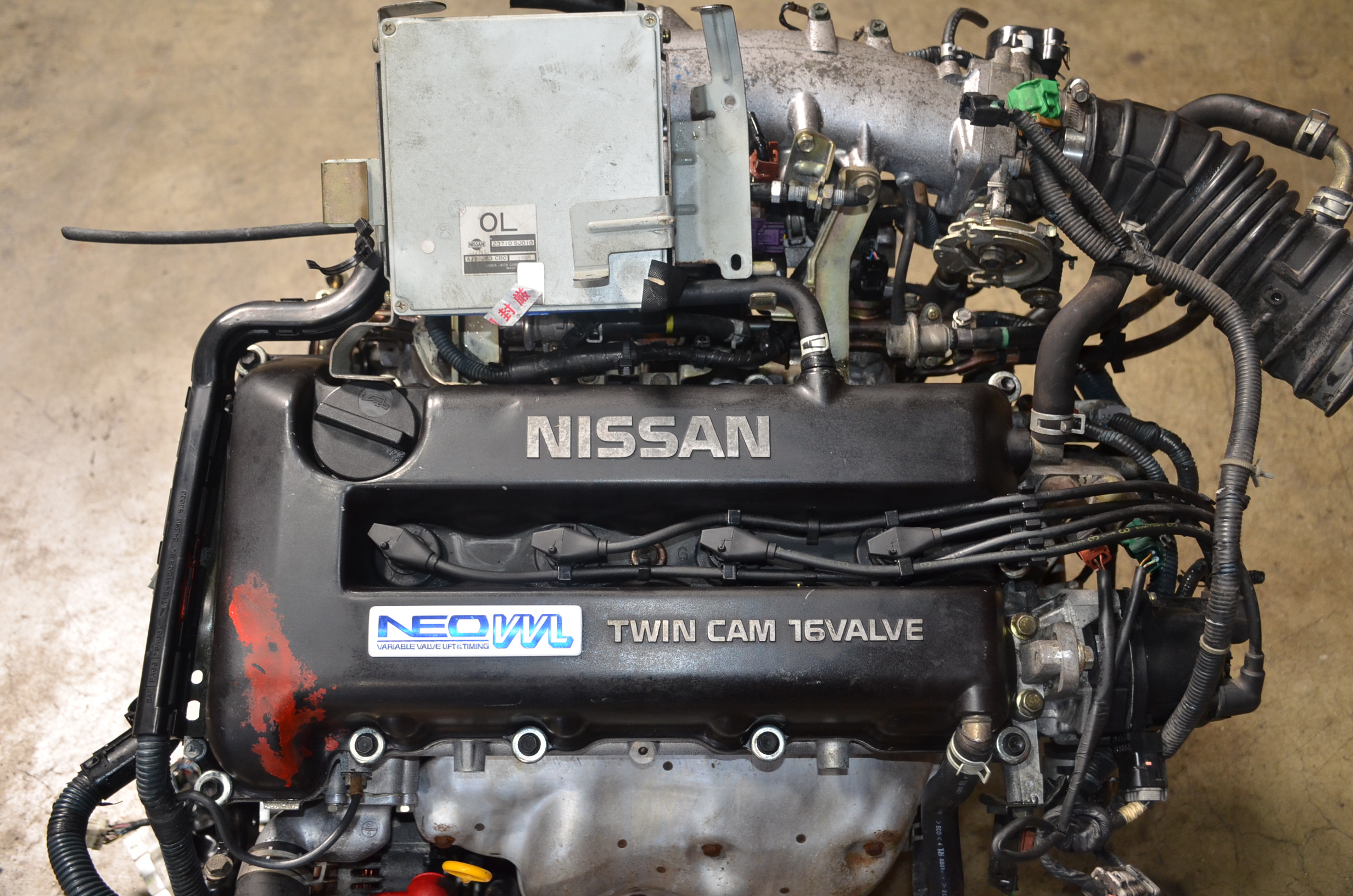 JDM NISSAN SR20 NEO VVL ENGINE SR20VE PRIMERA DOHC FWD: Image 5