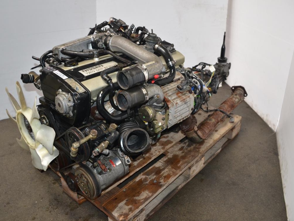 JDM NISSAN SKYLINE RB20DET 2.0L TURBO ENGINE 5 SPEED MANUAL TRANSMISSION: Image 2