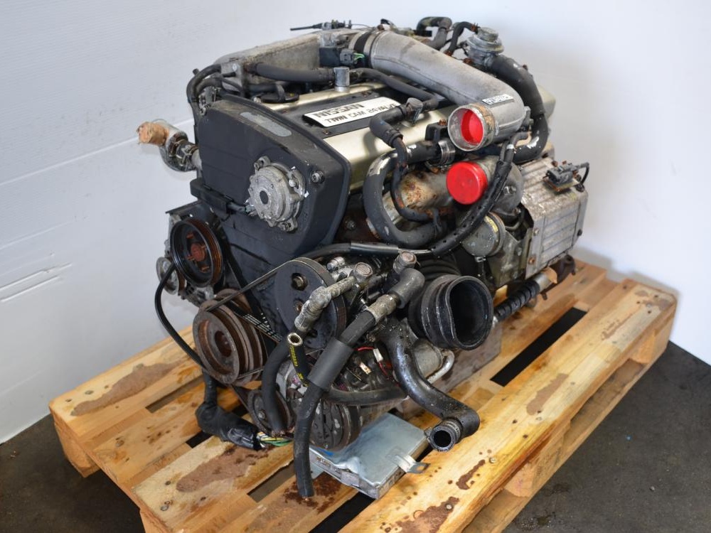 JDM Nissan Skyline R32 RB20DET 2.0L Turbo 2WD Engine RB20 RWD Motor ECU: Image 1