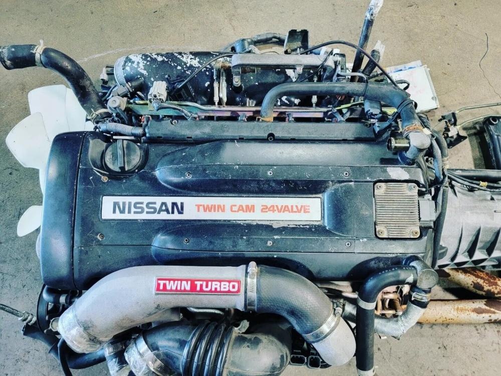 JDM Nissan RB26DETT Engine R33 Skyline GTR RB26DETT Twin Turbo ECR33 Low Miles: Image 1